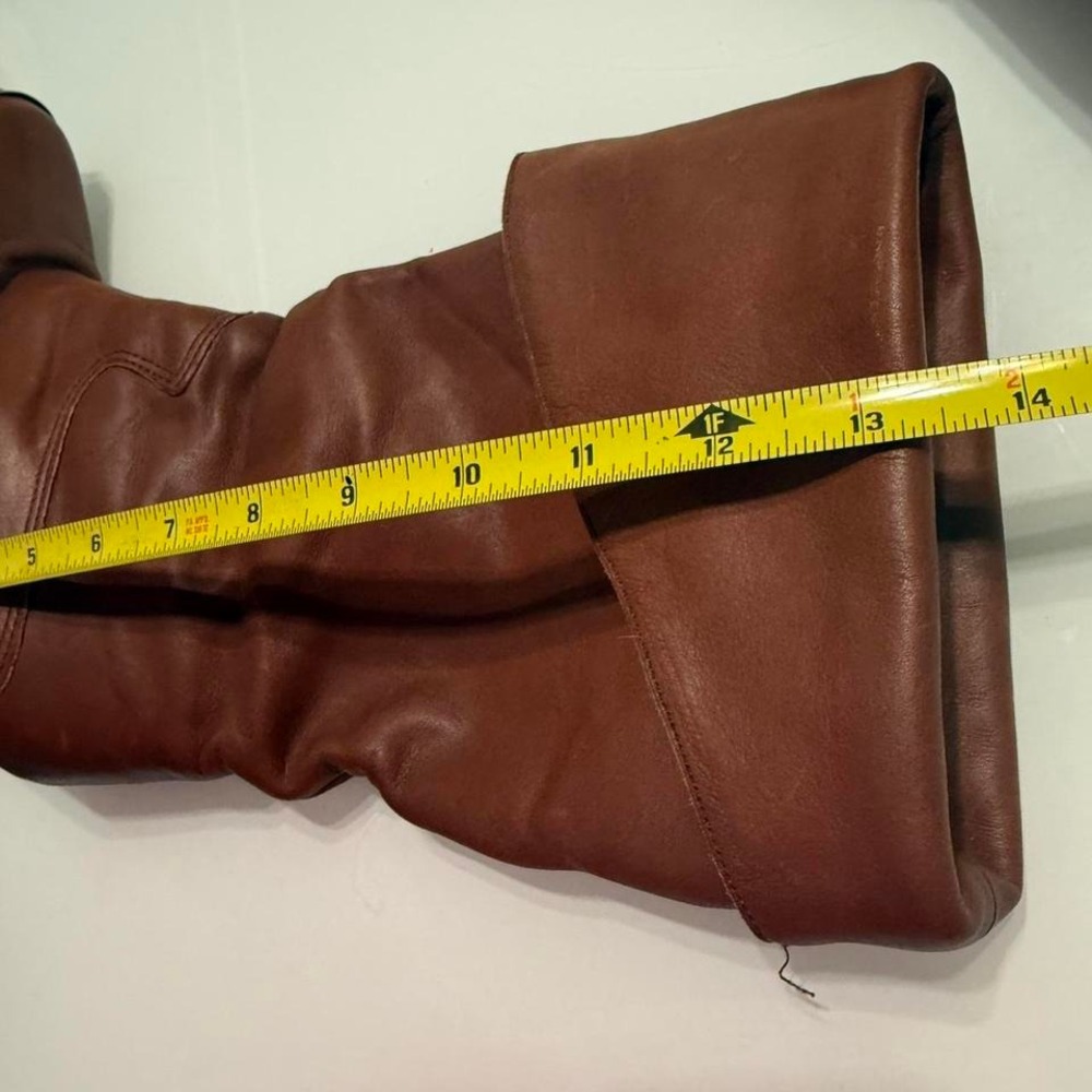 Vintage Zodiac Slouch Leather Boots‎ – Made in USA - Picture 4 of 8